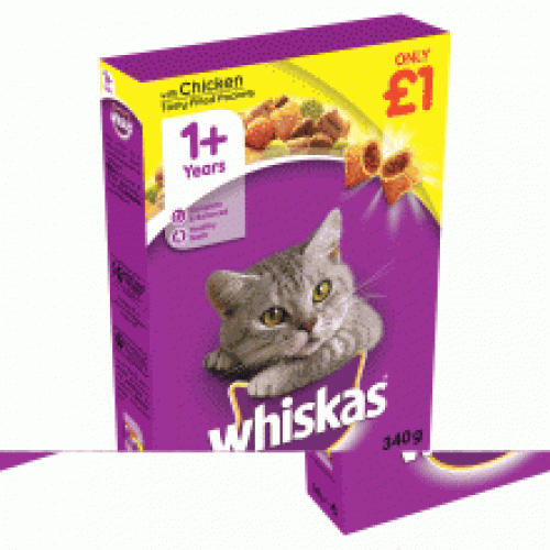 Whiskas 1+ with Chicken MPP £1 Whiskas 1+ with Chicken MPP £1