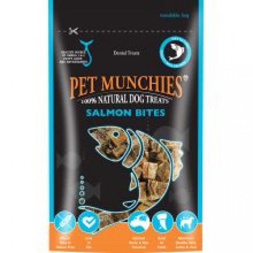 Pet Munchies 100 Natural Salmon Bites Pet Munchies 100 Natural Salmon Bites