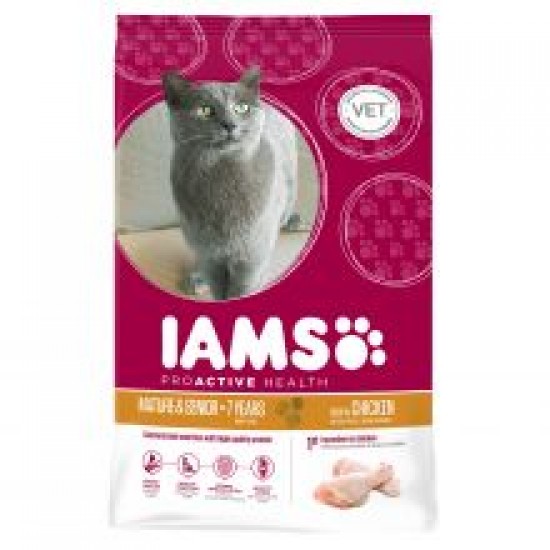 Iams Cat Senior Chicken