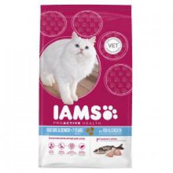 Iams Cat Senior Fish