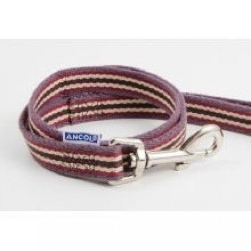Ancol Damson Stripe Lead Ancol Damson Stripe Lead