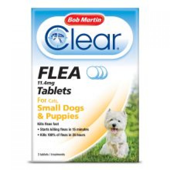 Bob Martin Clear Flea Tablets Small Dog