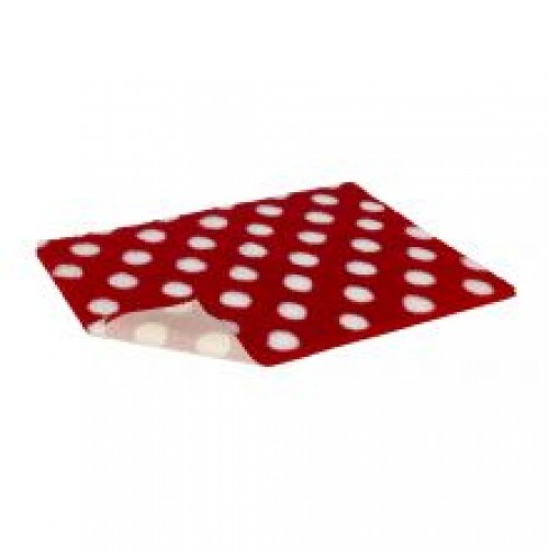 Vetbed Nonslip Polka Dot Red