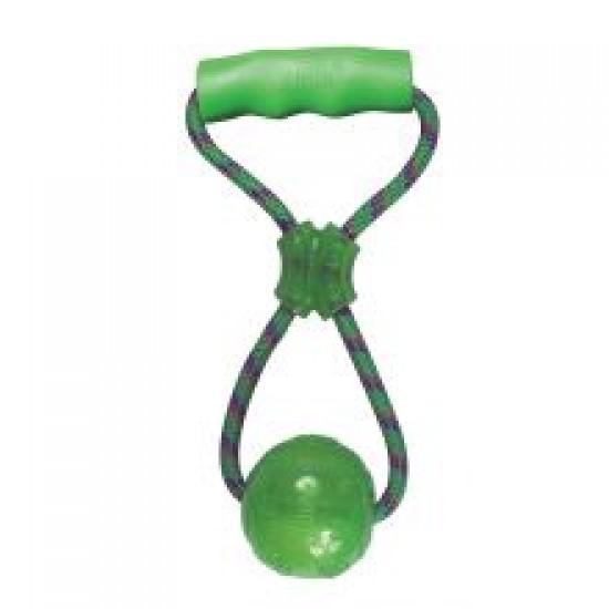 KONG Squeezz Ball with Handle Medium