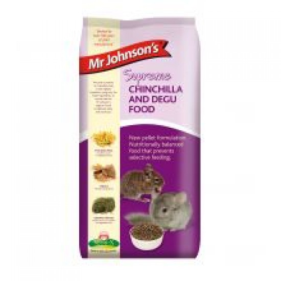 Mr Johnsons Supreme Chinchilla & Degu Pellet