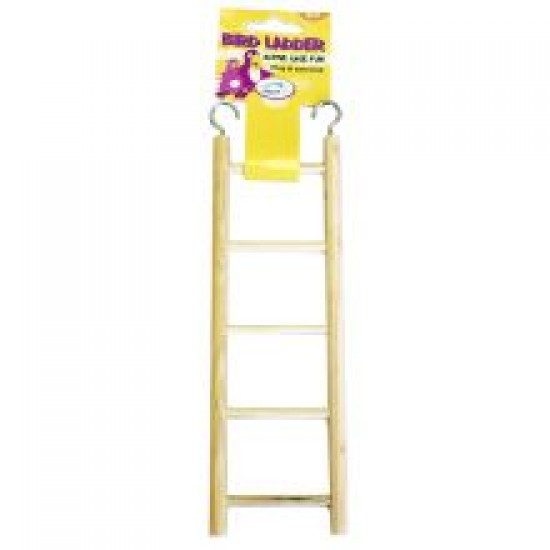Happy Pet Wooden Bird Ladder Happy Pet Wooden Bird Ladder