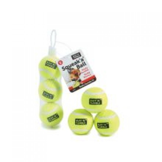 Ruff 'N' Tumble Squeak 'A' Ball 3pk