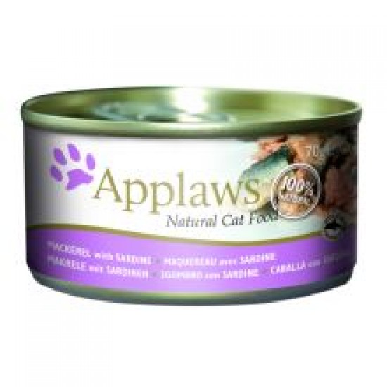 Applaws Cat Tin Mackerel & Sardine