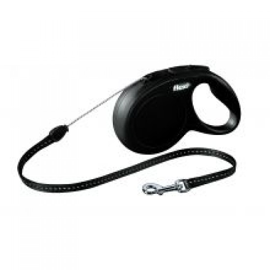 Flexi Classic Cord Black 8m