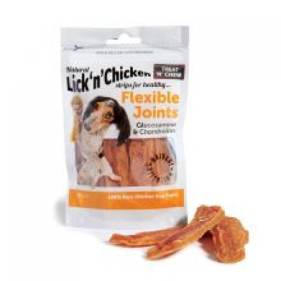 Treat N Chew Lick N Chicken Flexible Joints