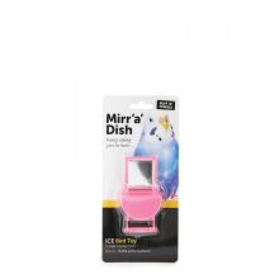 Ruff 'N' Tumble Mirr 'A' Dish Bird Toy Ruff 'N' Tumble Mirr 'A' Dish Bird Toy