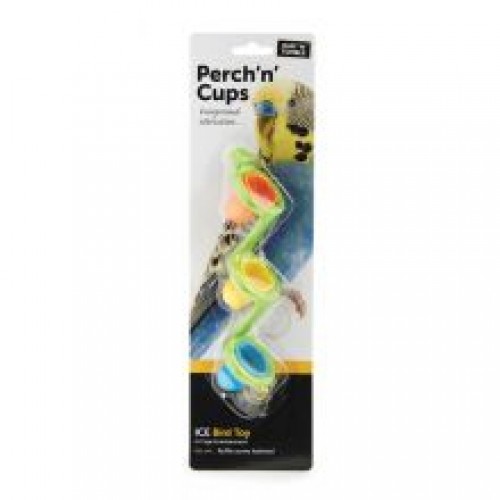 Ruff 'N' Tumble Perch 'N' Cups Bird Toy Ruff 'N' Tumble Perch 'N' Cups Bird Toy