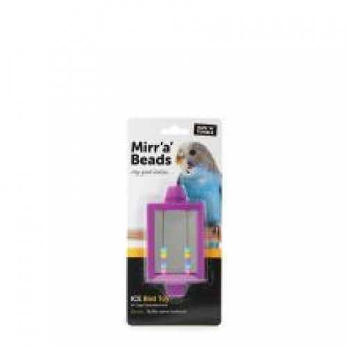 Ruff 'N' Tumble Mirr 'A' Beads Bird Toy Ruff 'N' Tumble Mirr 'A' Beads Bird Toy