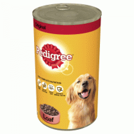 Pedigree Can in Loaf Original