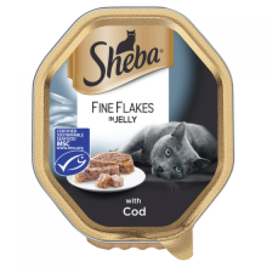 Sheba Tender Pieces in Jelly with Cod