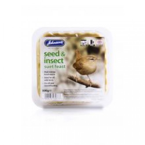 Johnsons Seed & Insect Suet Tray Johnsons Seed & Insect Suet Tray