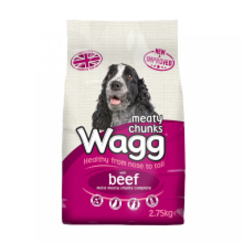 Wagg Meaty Chunks Beef Wagg Meaty Chunks Beef