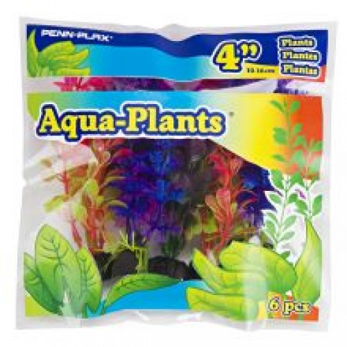 Aqua Plants Coloured Plant 6pk Aqua Plants Coloured Plant 6pk