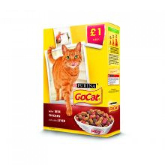 Go Cat Chicken/Beef/Liver £1