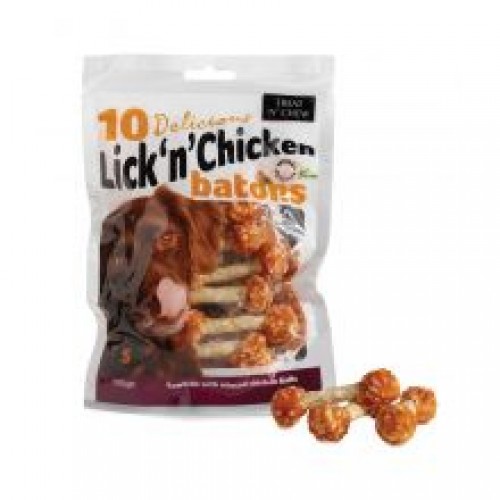 Treat 'N' Chew Lick 'N' Chicken Batons Treat 'N' Chew Lick 'N' Chicken Batons