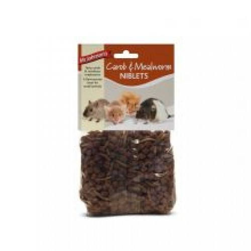 Mr Johnsons Carrot & Mealworm Niblets Mr Johnsons Carrot & Mealworm Niblets