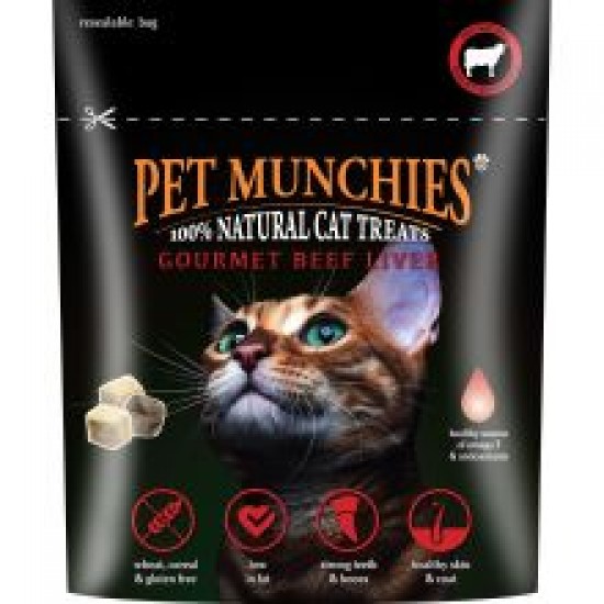 Pet Munchies Gourmet Beef Liver for Cats