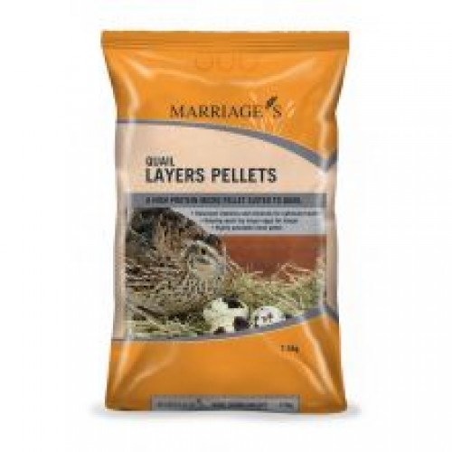 Marriages Specialist Foods Quail Layers Pellets