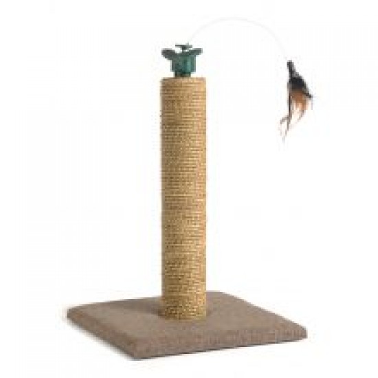 Rotat 'N' Feather Cat Scratching Post