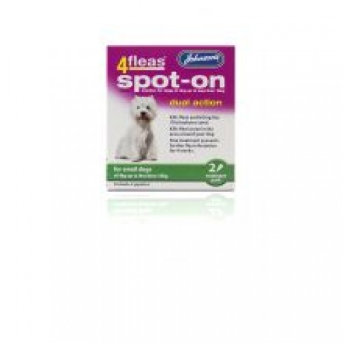 Johnsons 4fleas Spot On Small Dog Johnsons 4fleas Spot On Small Dog