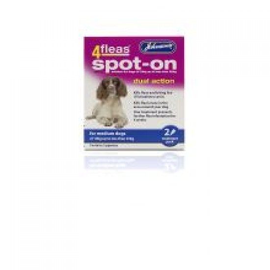 Johnsons 4fleas Spot On Medium Dog