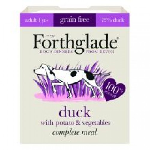 Forthglade Complete Meal Adult Duck with Potato & Vegetables Grain Free Forthglade Complete Meal Adult Duck with Potato & Vegetables Grain Free