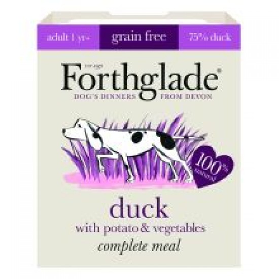 Forthglade Complete Meal Adult Duck with Potato & Vegetables Grain Free