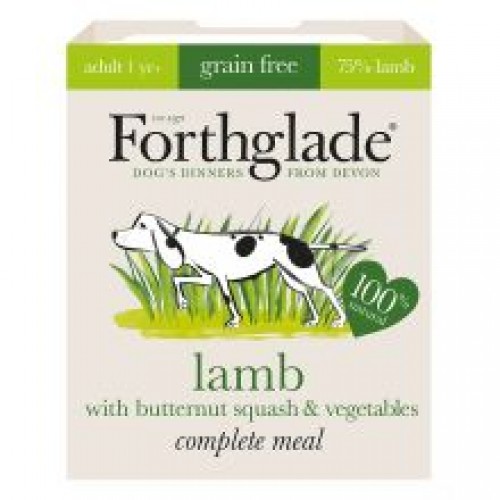 Forthglade Complete Meal Adult Lamb with Butternut Squash & Vegetables Grain Free Forthglade Complete Meal Adult Lamb with Butternut Squash & Vegetables Grain Free