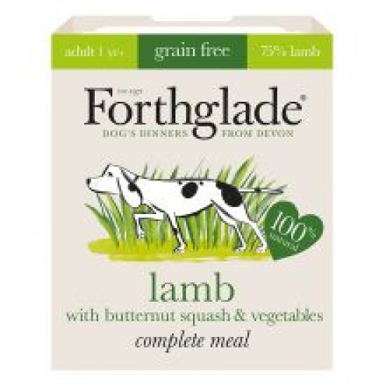 Forthglade Complete Meal Adult Lamb with Butternut Squash & Vegetables Grain Free