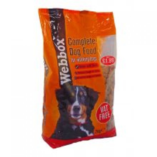 Webbox Complete Working Dog Beef £1.99