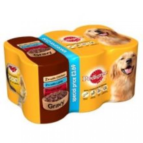 Pedigree Chunks In Gravy 6 Pack £3.69 Pedigree Chunks In Gravy 6 Pack £3.69