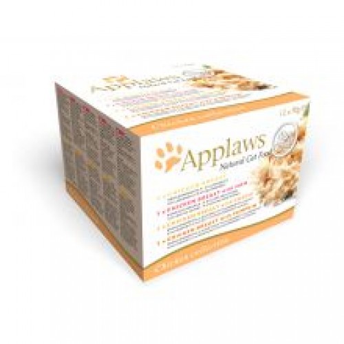 Applaws Cat Tin Chicken 12 Pack Applaws Cat Tin Chicken 12 Pack
