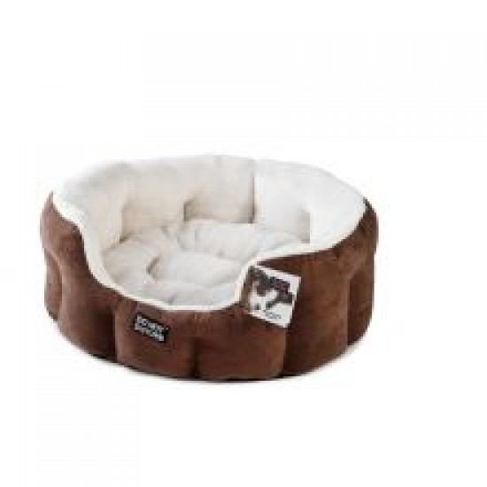Do Not Disturb Luxury Oval Bed Chocolate