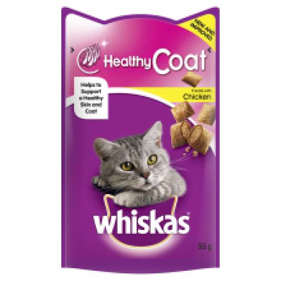 Whiskas Healthy Coat Treat