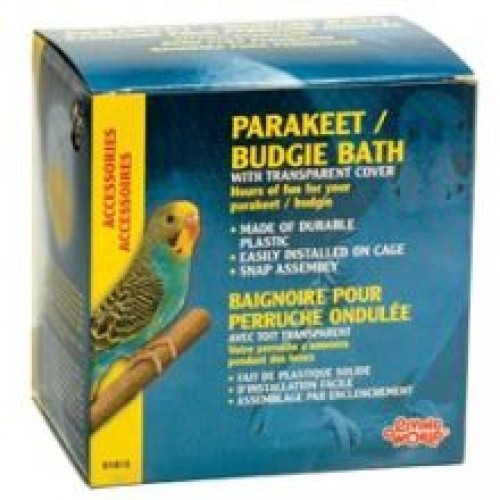 Living World Budgie Bird Bath Living World Budgie Bird Bath