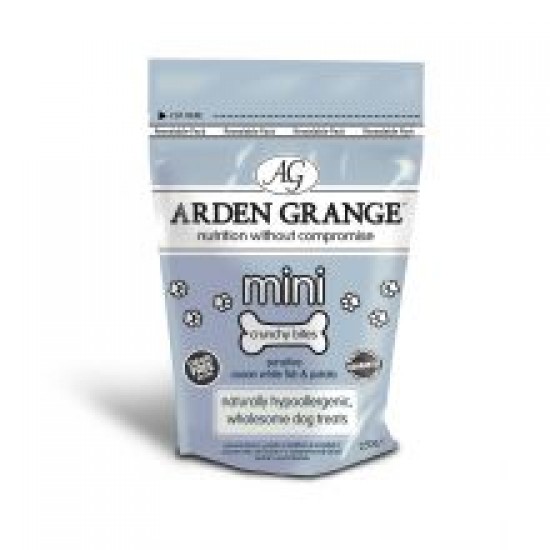 Arden Grange Dog Crunchy Bites Mini Sensitive