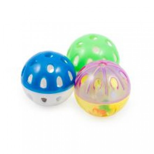 Ancol Plastic Ball&Bell