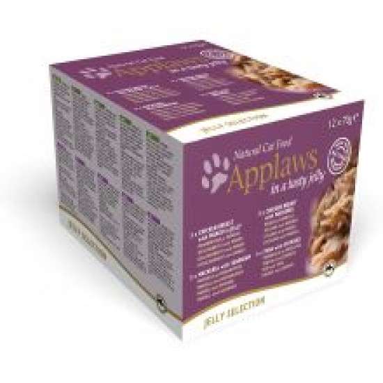 Applaws Cat Tin Jelly Multipack 12 Pack
