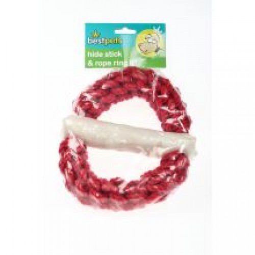 Bestpets Stick & Rope Ring Bestpets Stick & Rope Ring