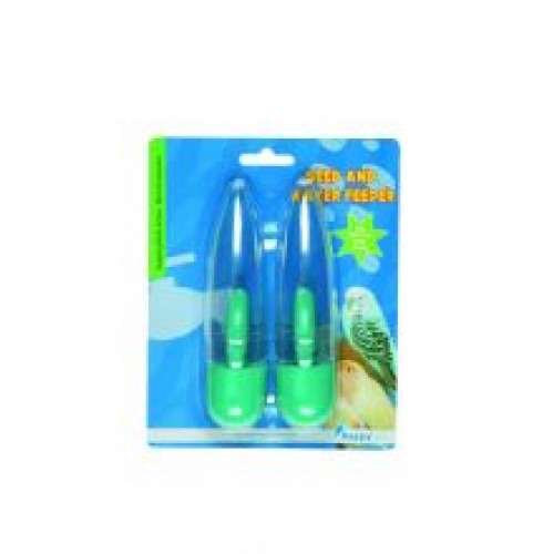Happy Pet Seed & Water Feeder Happy Pet Seed & Water Feeder
