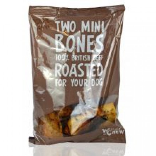 Woof & Chew Beef Mini Bone Twin Pack Woof & Chew Beef Mini Bone Twin Pack