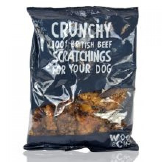 Woof & Chew Beef Scratchings