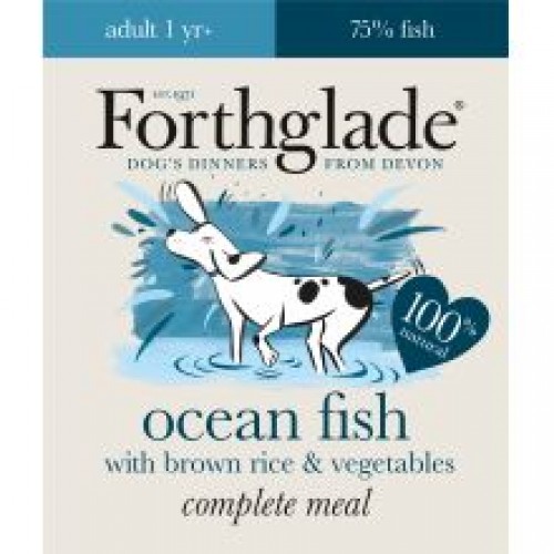 Forthglade Complete Meal Adult Ocean Fish with Brown Rice & Vegetables Forthglade Complete Meal Adult Ocean Fish with Brown Rice & Vegetables