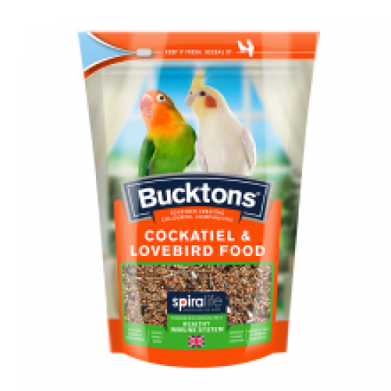 Bucktons Pouch Cockatiel & Lovebird