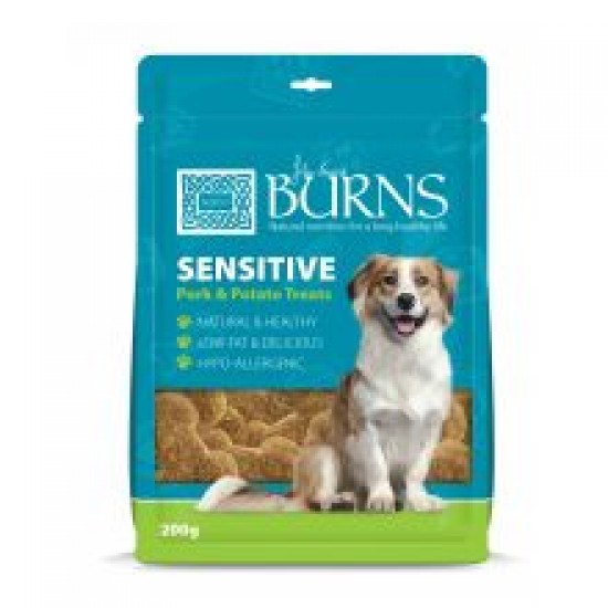 Burns Treat Sensitive Pork